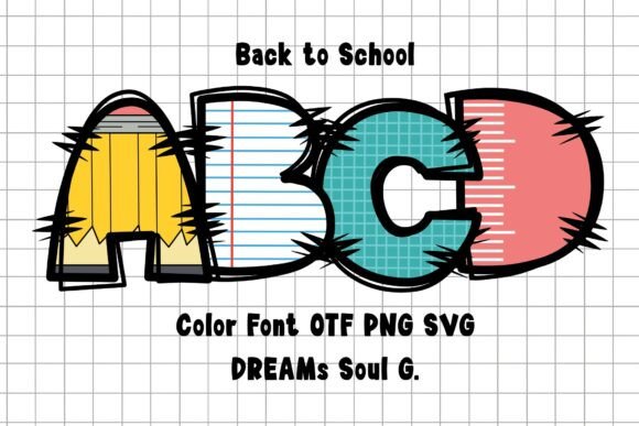 Backto200pencil: A Classroom-Themed Font for Web Design