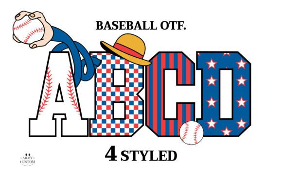 Baseball Bundle: The Font That Brings Playfulness to Your Campaigns