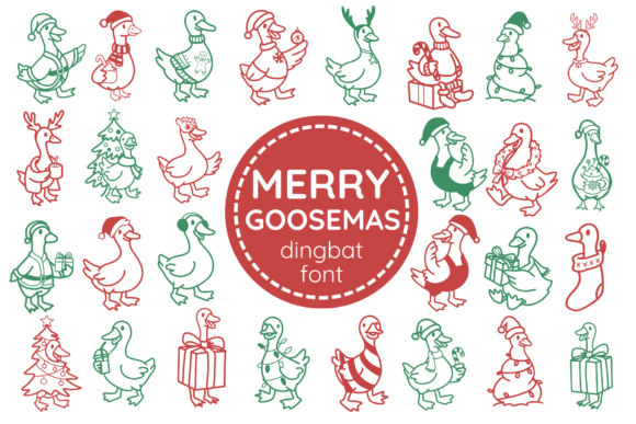 Boost Your Brand with the Merry Goosemas Font