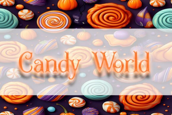 Candy World: A Serif Font for Digital Creativity