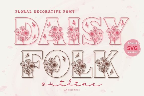 Daisy Folk: A Delightful Serif Font for Digital Design