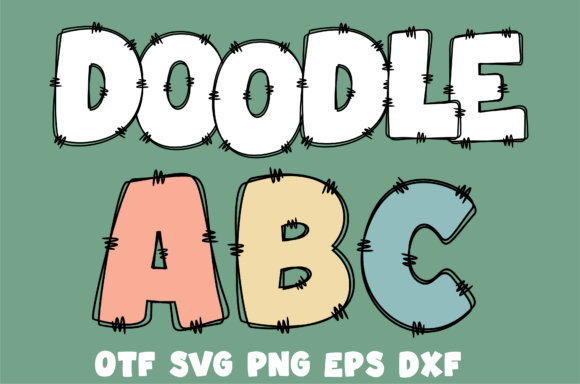 Doodle Abc: A Playful Font for Digital Design