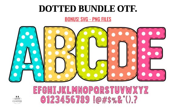 Dotted Bundle Font: A Playful Tool for Digital Marketing