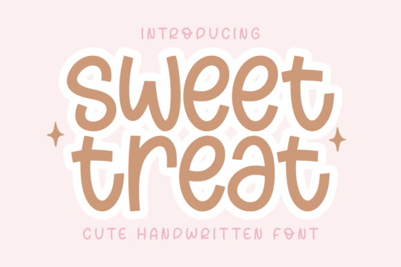 Font Choice That Adds Personality: Sweet Treat in Branding