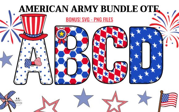 Font for the 4th of July: A Designer’s Take on the American 4th of July Bundle
