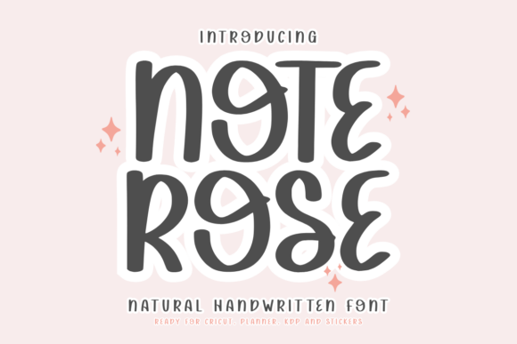 Font That Speaks Your Brand: Note Rose for Small Business