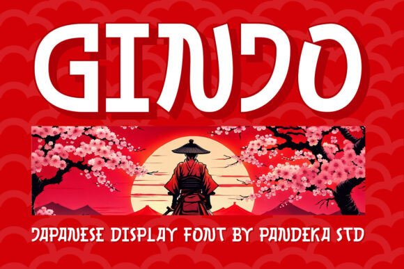 Ginjo: A Modern Japanese-Inspired Font for Branding
