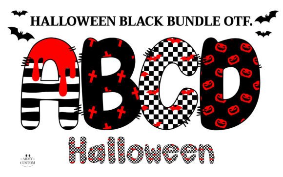 Halloween Black Bundle: The Font That Adds Mystery and Magic