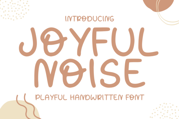 Joyful Noise: A Playful Font for Editorial Design