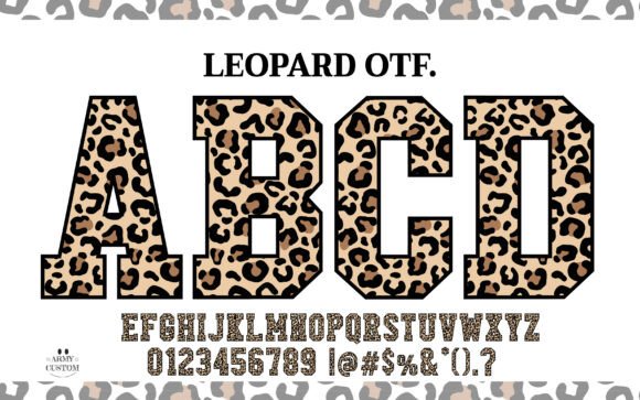Leopard Varsity Font: A Bold Choice for Modern Web Design