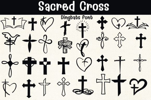 Sacred Cross Font: A Visual Language for Faith and Design