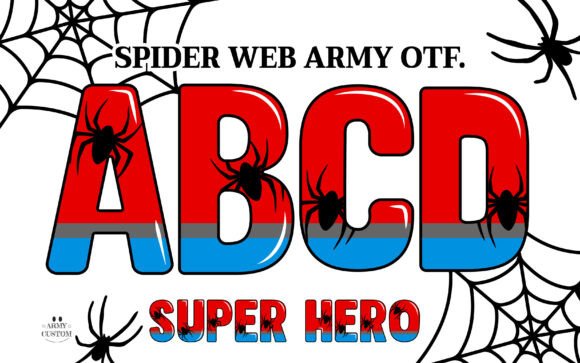 Spider Web Army Font: A Spellbinding Choice for Editorial Design