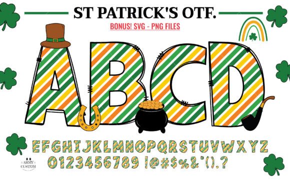 St. Patrick’s Day Diagonal: A Festive Font for Bold Campaigns