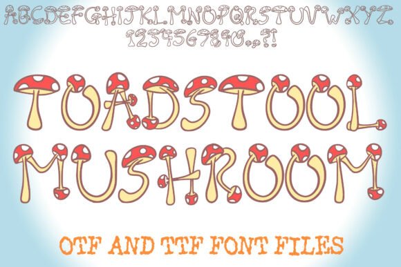Toadstool Mushroom Font: A Simple Upgrade for Better Branding