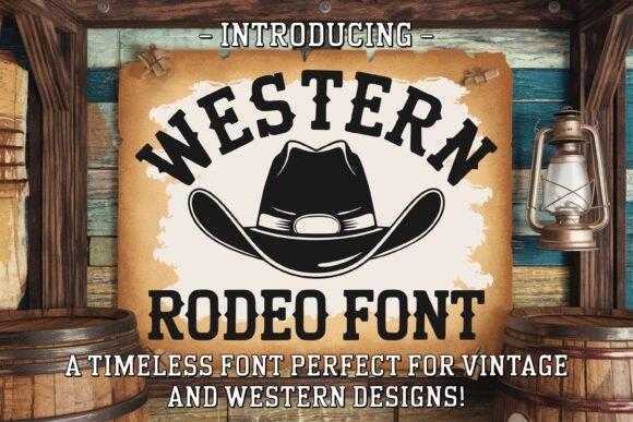Western Rodeo: A Bold Choice for Western-Themed Campaigns